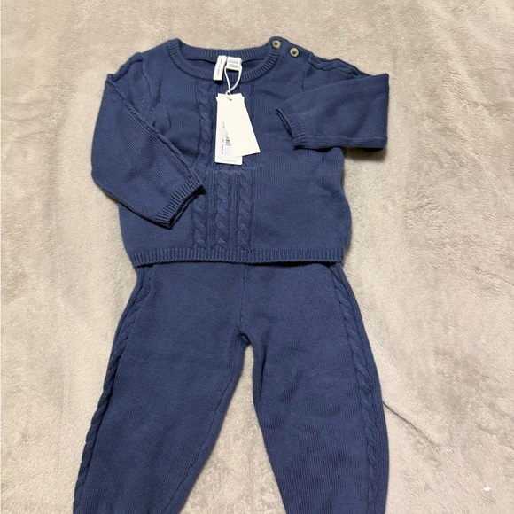 Janie and Jack Blue Kids Matching Set nwt - Picture 5 of 5